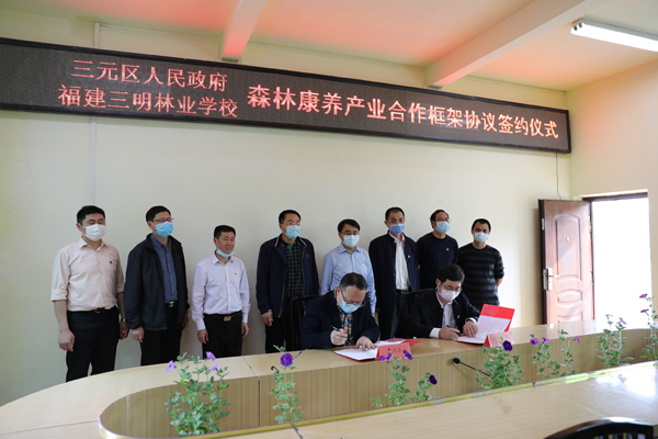 【中国绿都最氧三明】区校合作共建格氏栲全国森林康养基地